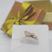 Кольцо золотое подарок на рождение ребенка -КЛ-13195-000/16,5